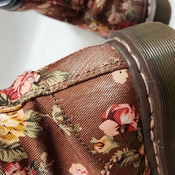 Dr. Martens 11821 Floral Lace-up Combat boots (w size 6) - Picture 8 of 14